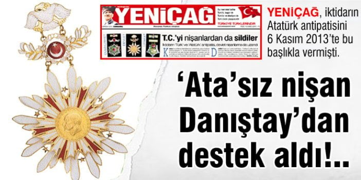 ‘Ata’sız nişan Danıştay’dan destek aldı!..