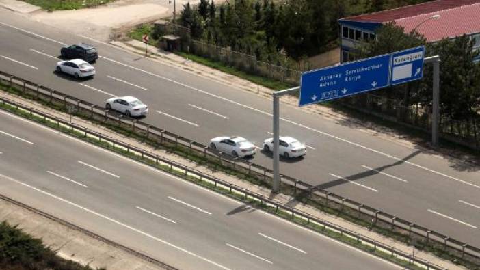 Ankara'da helikopter destekli trafik denetimi