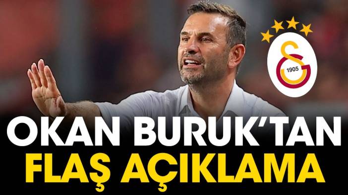 Okan Buruk'tan flaş açıklama (22 Nisan 2023)