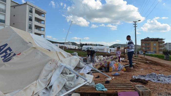 Hortum felaketini yaşayan depremzedeler: Adeta ölümü bekledik
