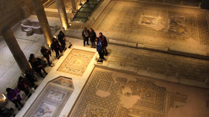 Zeugma Mozaik Müzesi'ni depreme kadar 27 bin kişi ziyaret etti