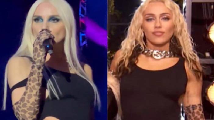 Şarkıcı Gülşen'in 'Copy Paste' kıyafeti olay oldu