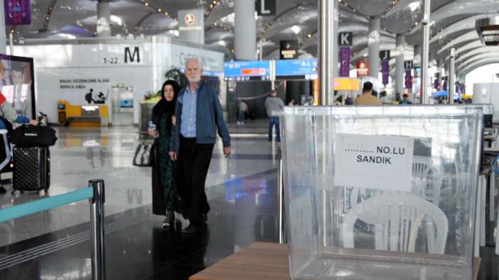 İstanbul Havalimanı seçime hazır. Sandıklar kuruldu