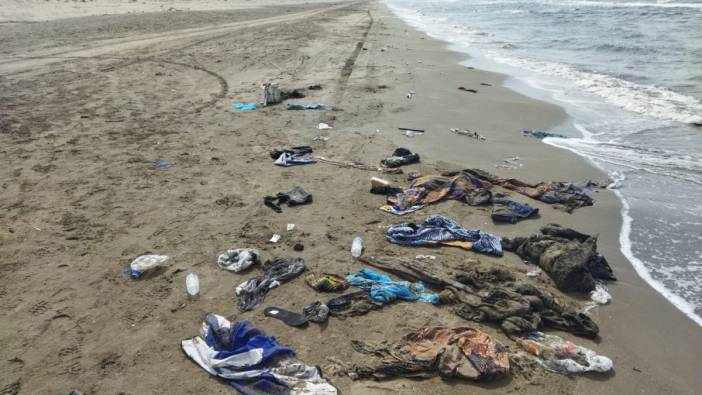 Sahile zor çıktılar: 33 düzensiz göçmen boğulmanın eşiğinden döndü