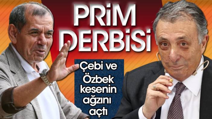 Galatasaray ve Beşiktaş'ın derbi primleri belli oldu