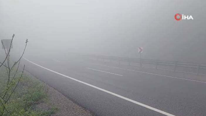 Zonguldak yoğun sis altında kaldı