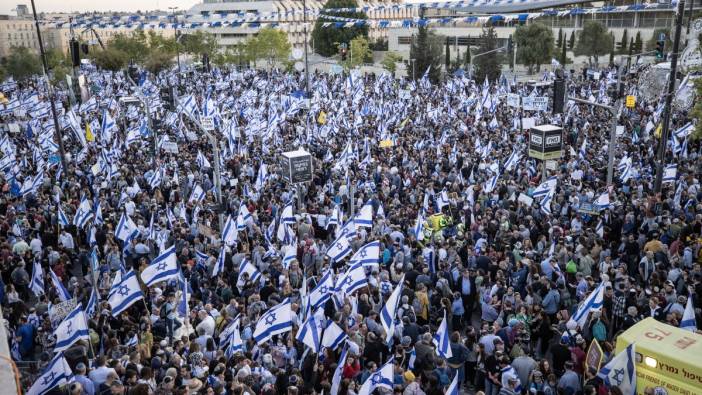 İsrail'de "yargı reformu" yangını dinmek bilmiyor: Bu kez destek için sokaktalar