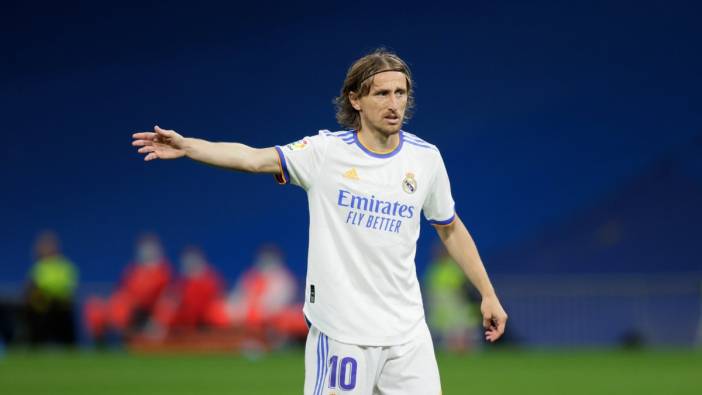 Real Madrid'de Luka Modric şoku