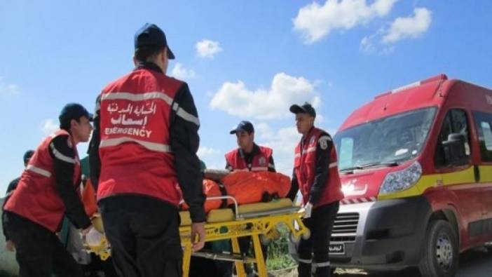 Tunus'ta otobüs kazası faciası: 23 öğrenci yaralandı