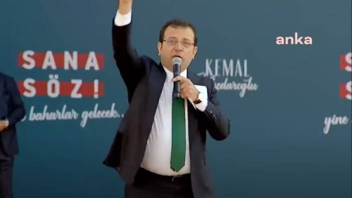 Ekrem İmamoğlu: Bu seçim siyasi partilerin yarışı değil 86 milyon insanın kazanacağı bir seçim