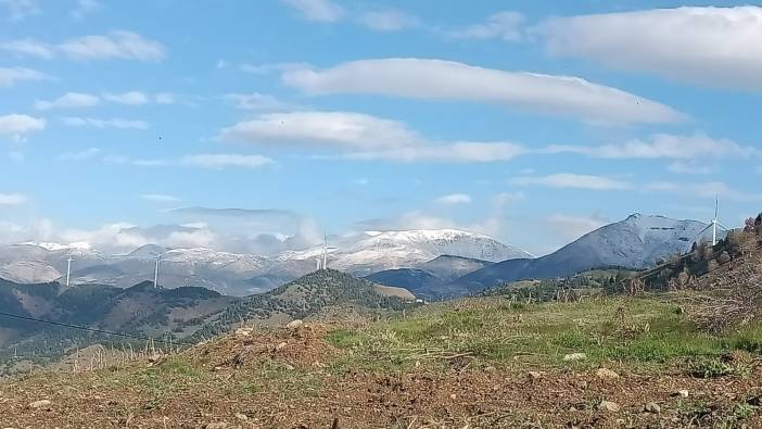 Adıyaman'da Mayıs ayında kar sürprizi