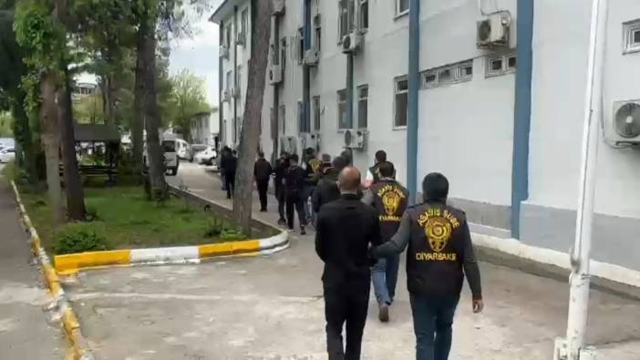 Diyarbakır'daki 'Karot' operasyonunda 10 tutuklama