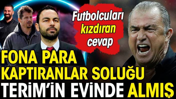 Fona para kaptıran yıldız isimler Fatih Terim'in evini bastı