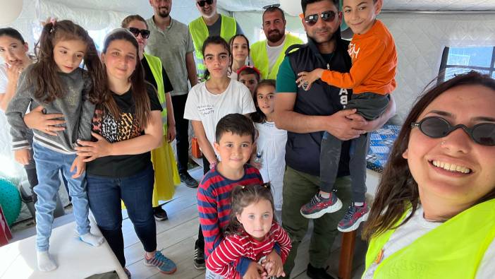 Avcılar Belediyesi Hatay’da 17. Çadır okulu özel gereksinimli bireyler için açtı