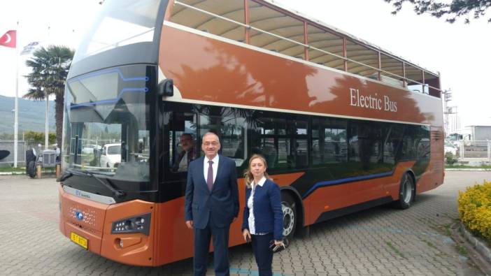 Türkiye’nin Elektrikli Otobüsü’ne İYİ ziyaret
