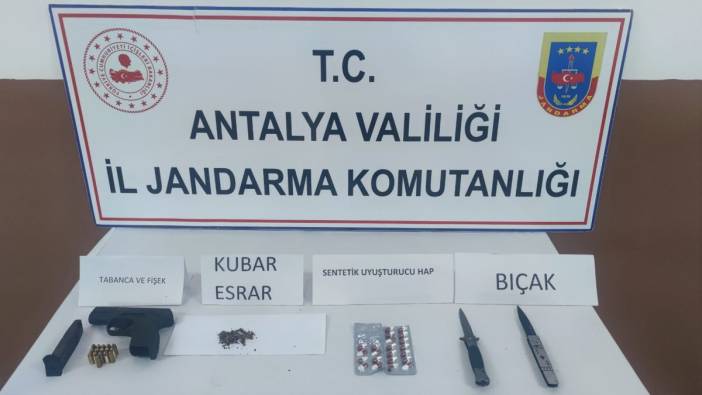 Antalya'da uyuşturucu operasyonu. 7 şüpheli yakalandı