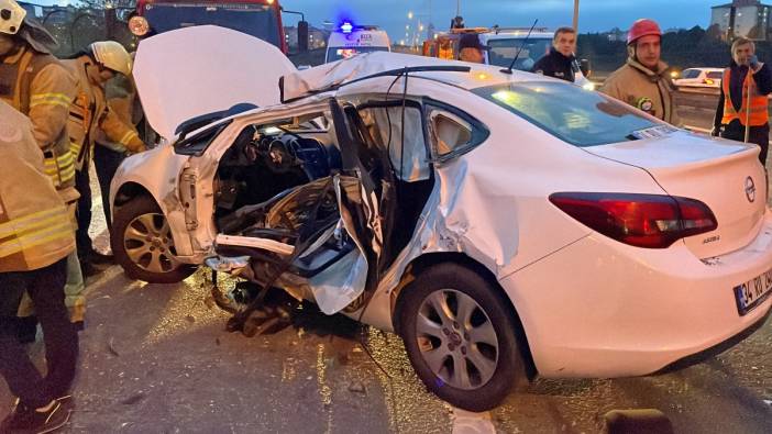 Beşiktaş'ta zincirleme kaza: 1 ölü, 4 yaralı