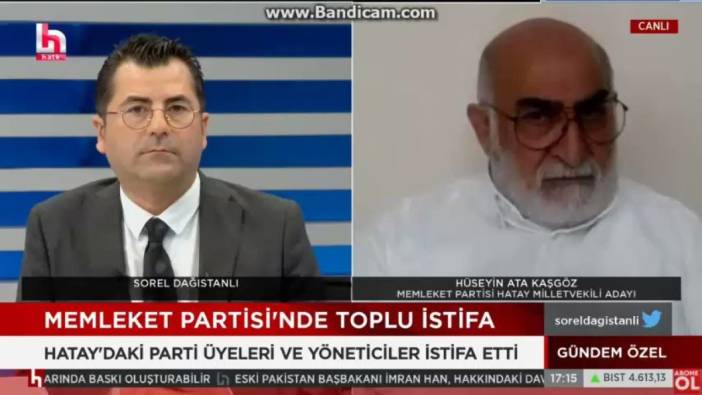 Memleket Partisi kurucusu ve milletvekili adayı canlı yayında istifa etti: İnce’nin tek derdi Kılıçdaroğlu’na kaybettirmek