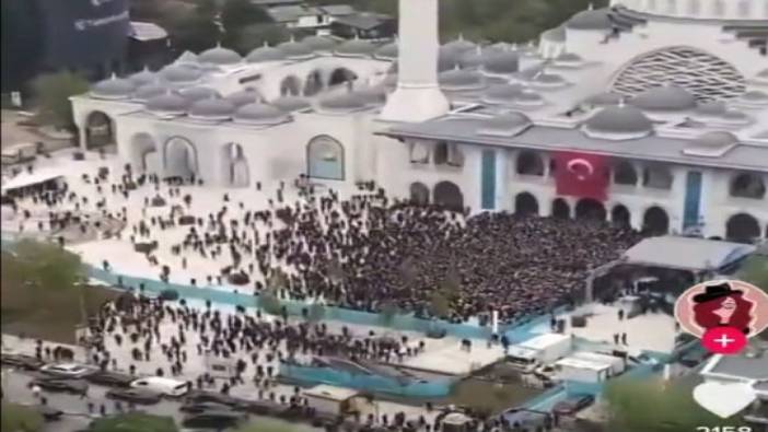 Erdoğan'ın cami açılışına katılım düşük kaldı. TRT'nin algı çabası sosyal medyaya takıldı
