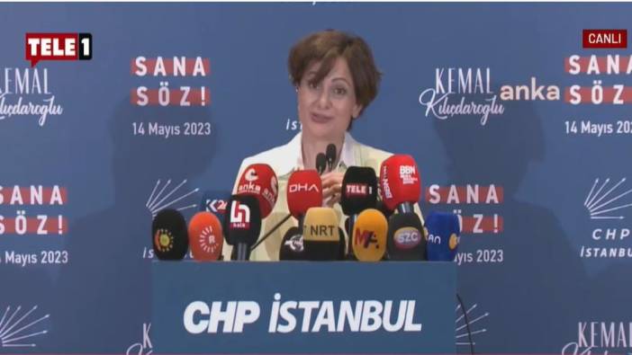 Canan Kaftancıoğlu İstanbul sonuçlarını açıkladı. İstanbul’da sandıkların yüzde 40’ı sayıldı