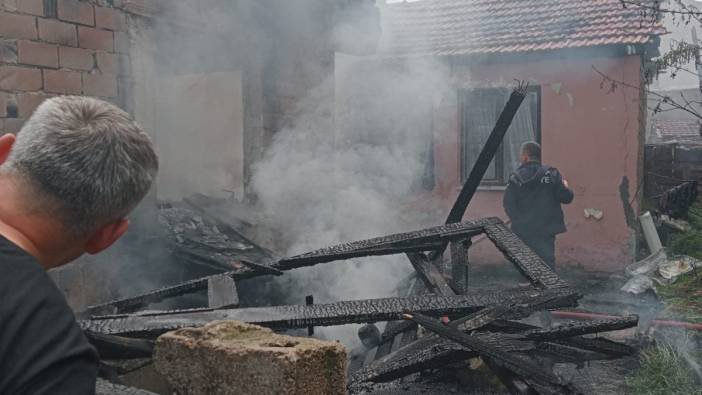 Kırklareli’nde iki ev yandı
