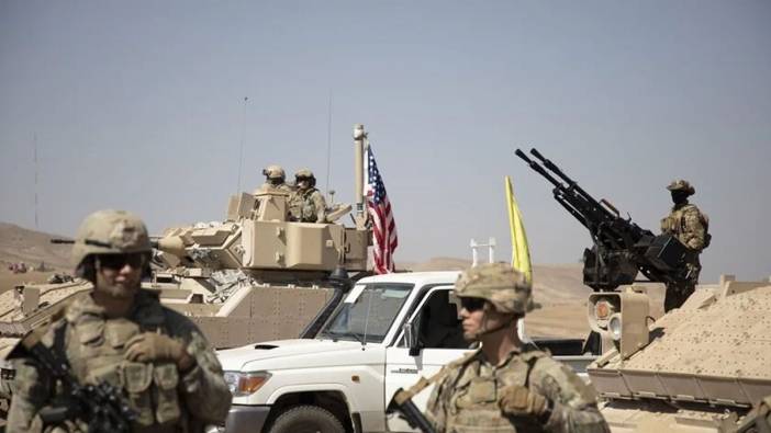 ABD Suriye'de PKK/YPG'li teröristlere tank eğitimi veriyor