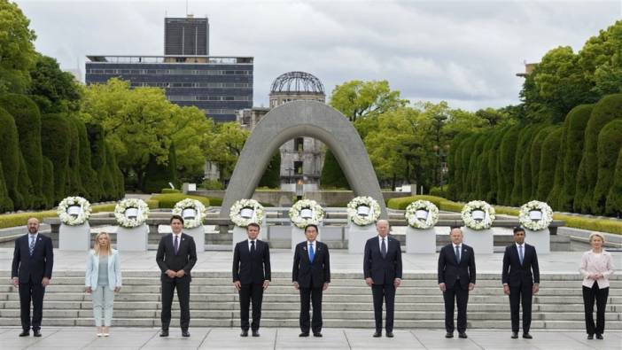G7 Liderler Zirvesi 2023 Japonya'da başladı