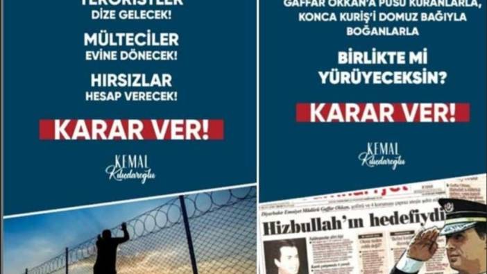 Kılıçdaroğlu'nun 2. tur kampanya görselleri ortaya çıktı