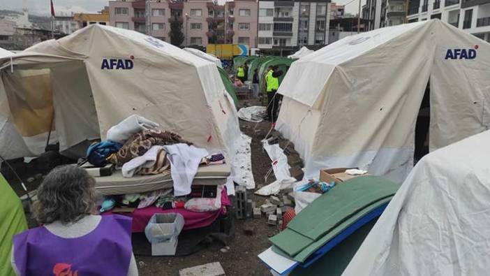 Depremzedelerin çadırını söken AKP’li belediye çıktı