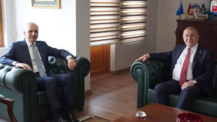 AKP’li Numan Kurtulmuş'tan Ümit Özdağ’a ziyaret