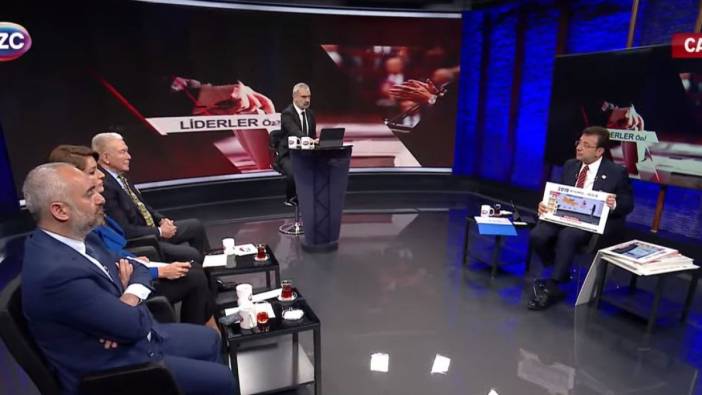 Son Dakika -İmamoğlu’ndan  Sözcü TV’de flaş açıklamalar. Sinan Oğan açıklaması