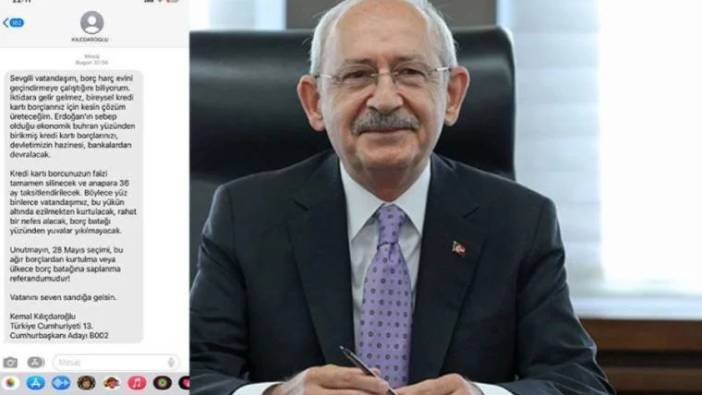 Kılıçdaroğlu'nun seçmenlere SMS göndermesi yasaklandı
