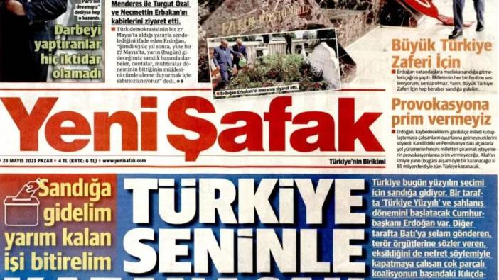 Seçim yasağını deldiler. Yandaş gazeteden Kılıçdaroğlu’na ağır hakaret