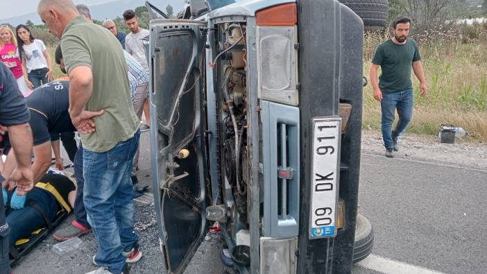 Aydın’da trafik kazası: 2 yaralı