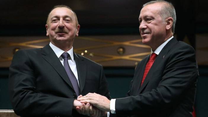 İlham Aliyev'den Cumhurbaşkanı Erdoğan'a tebrik telefonu