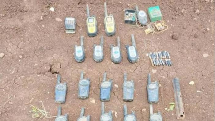 Siirt'te PKK'ya operasyon: 18 telsiz ve 2 patlatma düzeneği bulundu