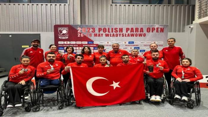 Para Milli sporculardan Türkiye'yi gururlandıran başarı