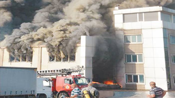 Çorlu’da korkutan yangın (07 Temmuz 2014)