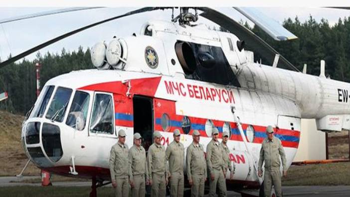 Belarus'tan Türkiye'ye yangın söndürme helikopteri