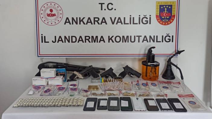 Ankara'da uyuşturucu operasyonu: 12 gözaltı