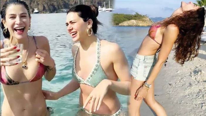 Berrak Tüzünataç’ın bikinili tatil pozu sosyal medyayı yıktı geçti