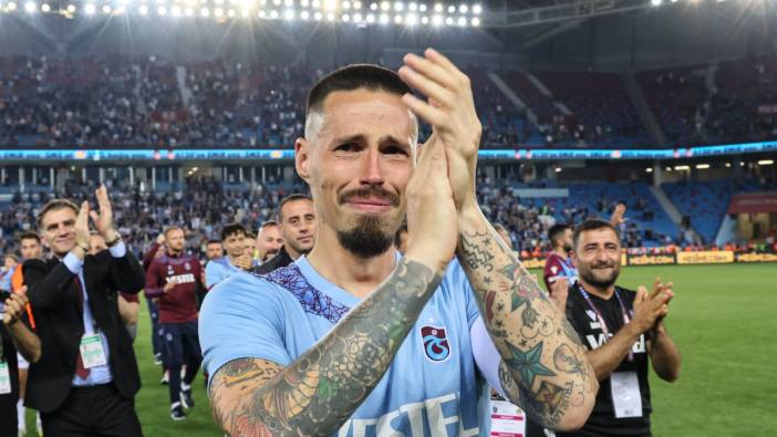 Marek Hamsik Trabzonspor'a gözyaşlarıyla veda etti