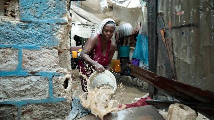 Haiti'de selin bilançosu ağır oldu