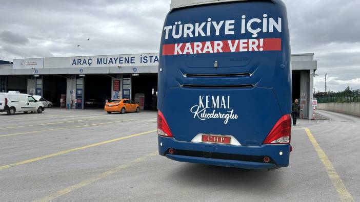 Seçim otobüsünü muayenede gören Orhan Uğuroğlu CHP ve Kılıçdaroğlu için muayene önerdi