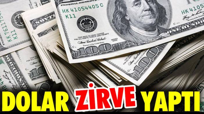 Dolar tırmanmaya devam ediyor