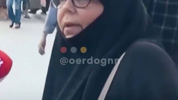 AKP'ye tepki gösteren çarşaflı kadın ezber bozdu: Allah beter etsin bu oy verenleri
