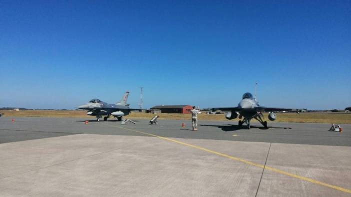 Türk F-16’ları NATO tatbikatı için Almanya’da