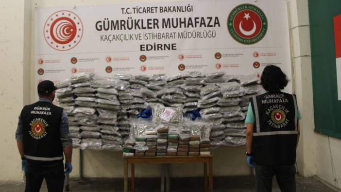 Kapıkule’de, 358 kilogram uyuşturucu ele geçirildi