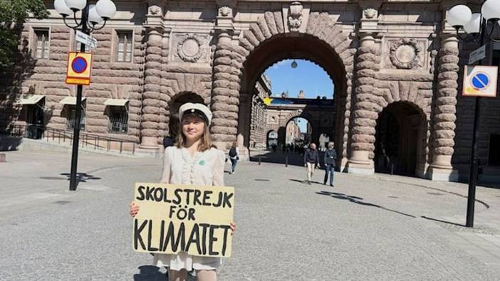 Greta Thunberg mezun oldu: Son kez eylem yaptı