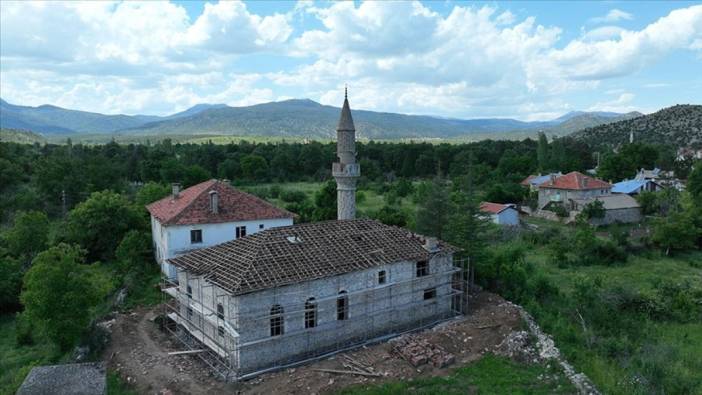 120 yıllık tarihi cami restore ediliyor
